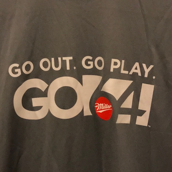 Miller 64 Work Out Tee Shirt, Med. Grey - Picture 2 of 7